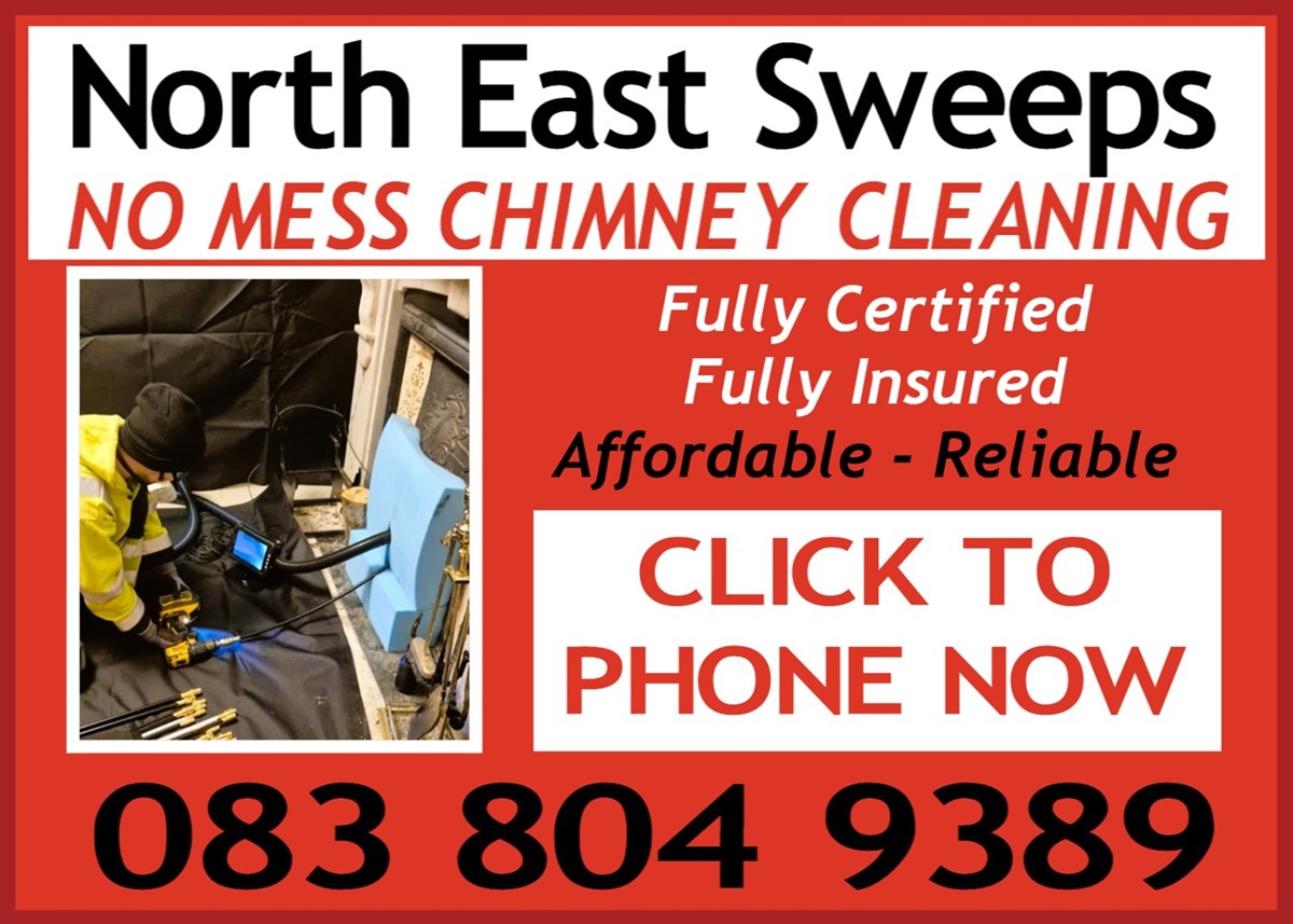 Click to phone now enquiring on chimney sweeps in Shercock, Cootehill, and Newbliss