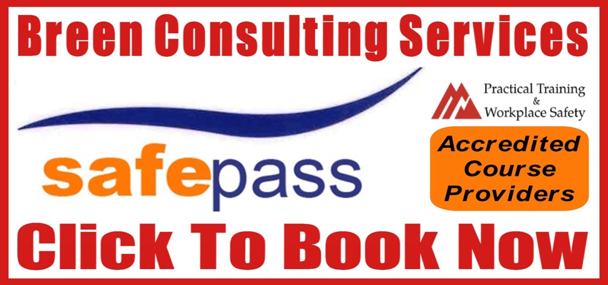 Click to book Wexford Safe Pass Course now