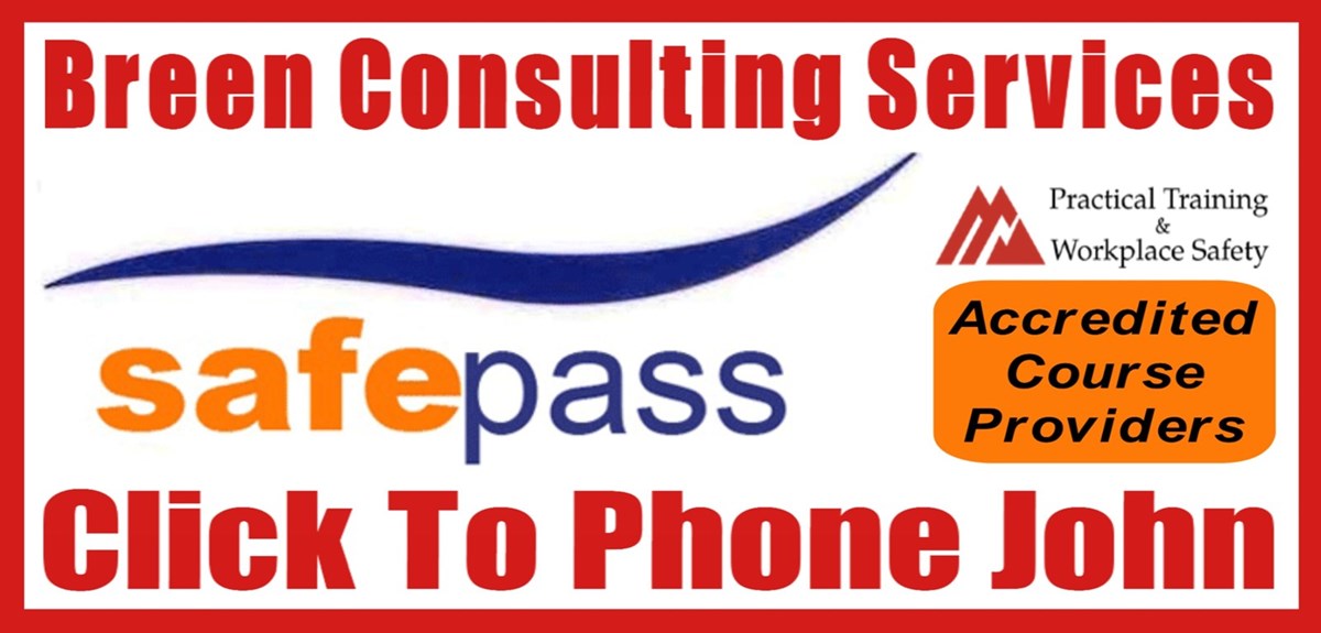 Click to phone now enquiring on safe pass courses in Wexford