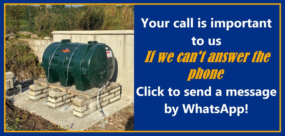 Click to send WhatsApp enquiring on oil tank upgrades and replacements in Ennis and Gort