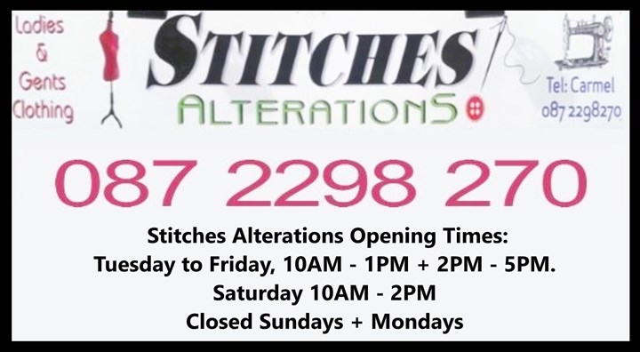 Clothing Alterations Rush - Stitches logo