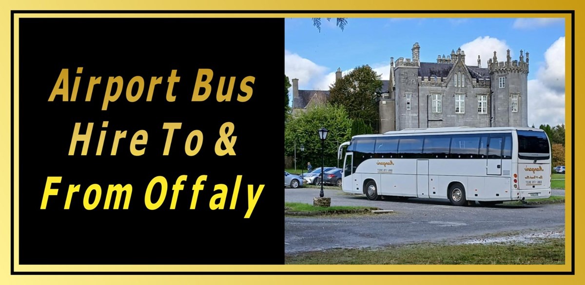 Airport coach hire from Mangans Cabs & Coaches