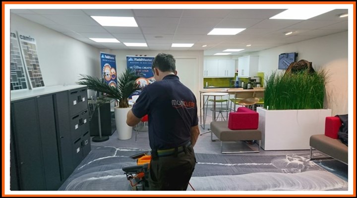 Commercial carpet cleaner in Waterford is carried out by Mobiclean