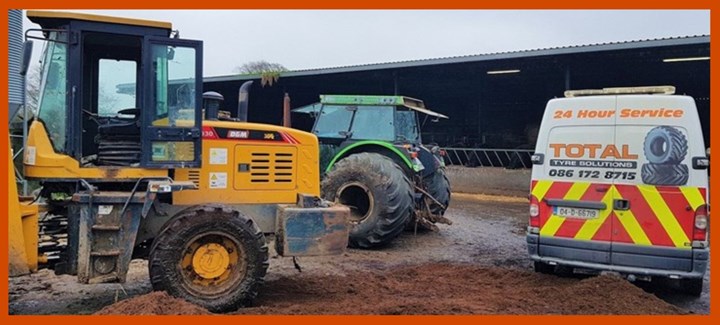 Agri machinery tyre services North Dublin