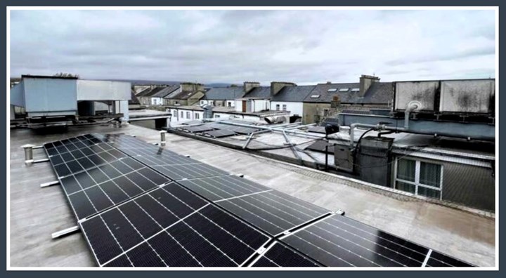 Commercial solar panel system installations in Cork carried out by Gilroy's Commercial Solar PV Systems