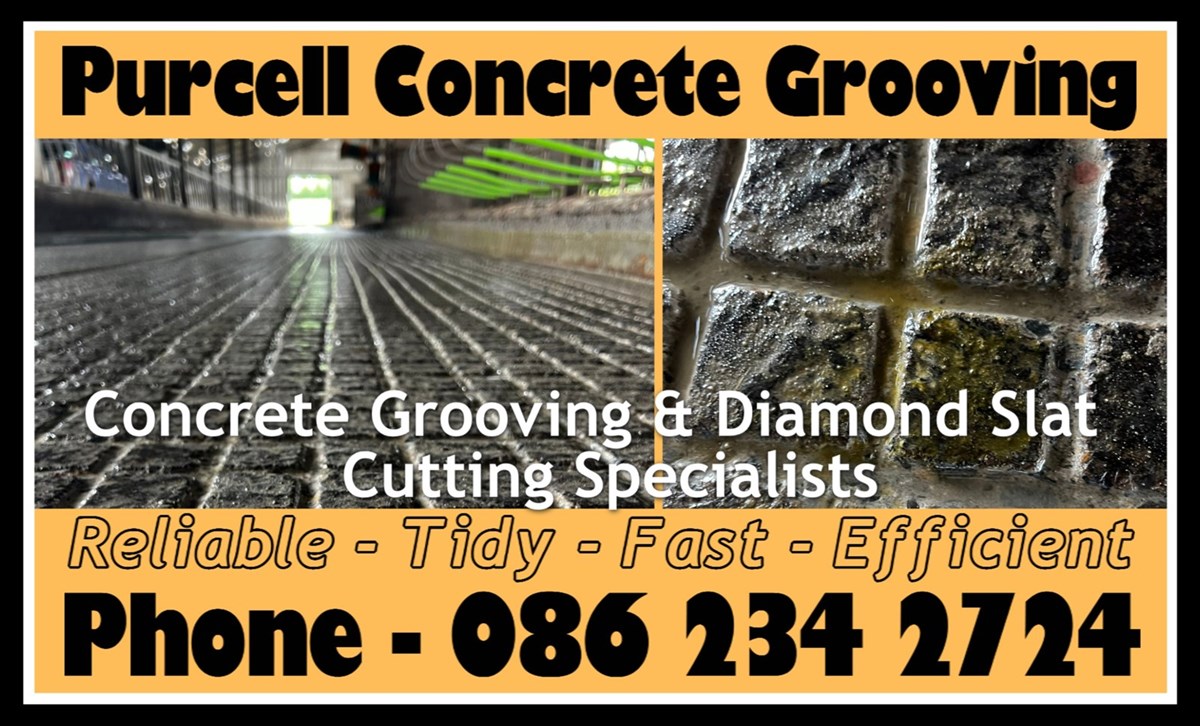 Concrete grooving in Cork
