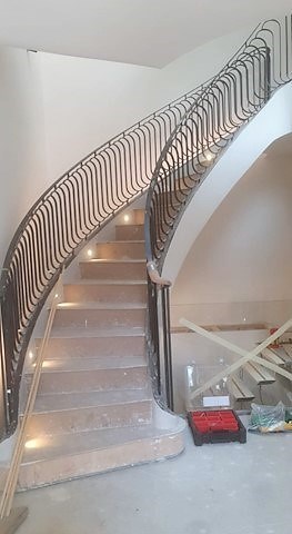 image of staircase installation from Clarkes Concrete