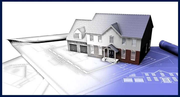 Image of residential house plan in Galway, residential planning permission in Galway is provided by Colman Hession B.Eng, M.I.E.I Civil Engineering