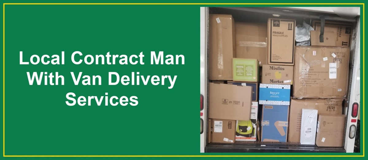 Local contract man with van services in Tralee, Killarney, and Listowel