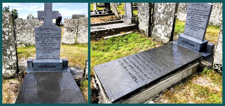 Gravestone Cleaning in Clare - Conway Memorials Clare