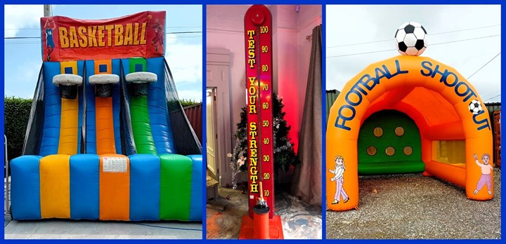 Bounce King Carrigaline - inflatable games hire