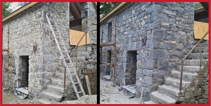 Stone restoration in Kilkenny carried out by Stone Sandblasting Kilkenny