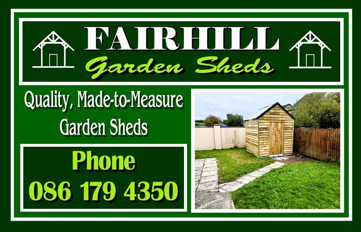 Made to Measure garden sheds Sligo - Fairhill Garden Sheds