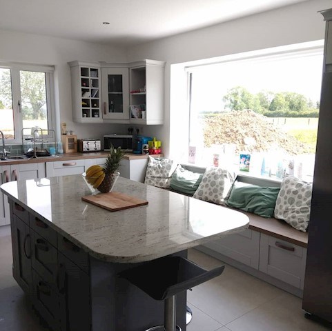 Image of kitchen renovation in Ballinasloe by DD Building Carpentry and Joinery, home renovations and home revamps in Loughrea, Ballinasloe and Athenry are carried out by DD Building Carpentry and Joinery