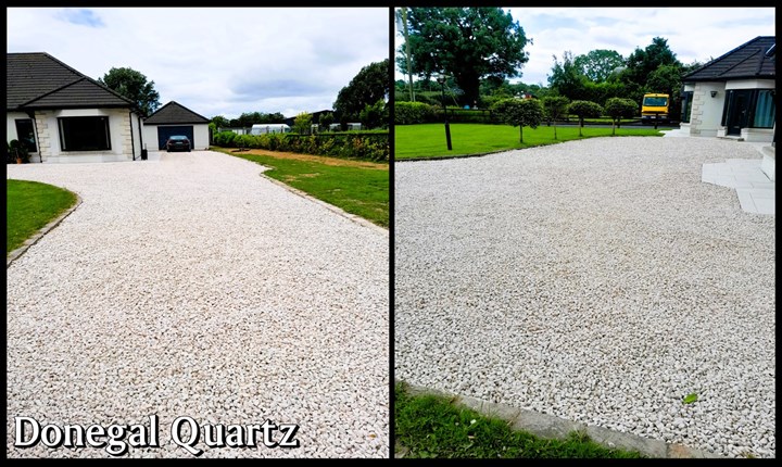 Decorative stone supplied by Sand and Gravel Deliveries Kildare - Padraig Downey