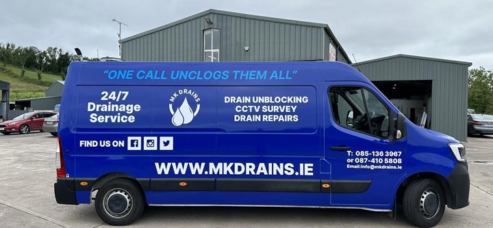 Drain Cleaning Santry, New van fully equipped for drain jetting.