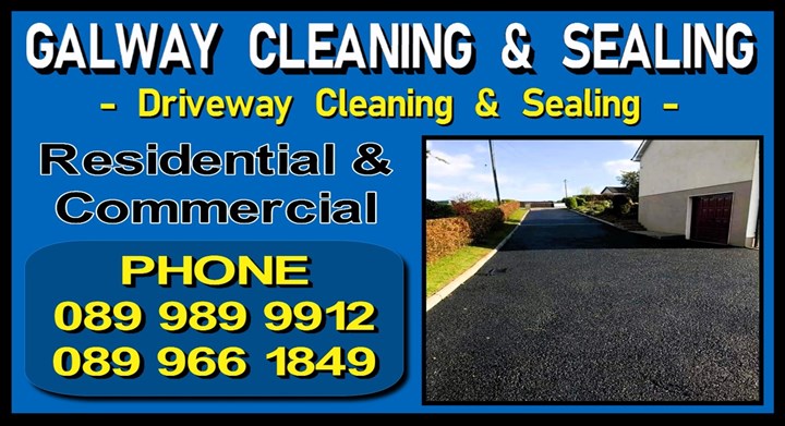 Driveway Cleaning Galway - Galway Cleaning and Sealing