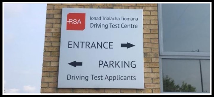 Driving test car hire in Tallaght - available from Tallaght Driving Lessons