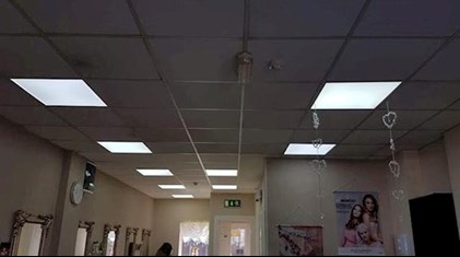 Image of commercial lighting in Tuam installed and maintained by Sean Browne Electrical, commercial lighting in Tuam is installed and maintained by Sean Browne Electrical