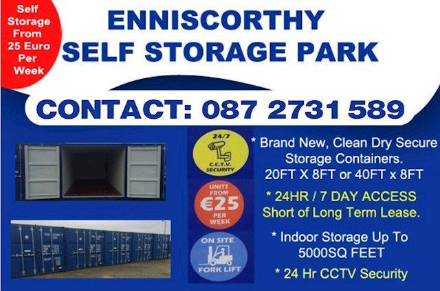 Enniscorthy Self Storage Park Header