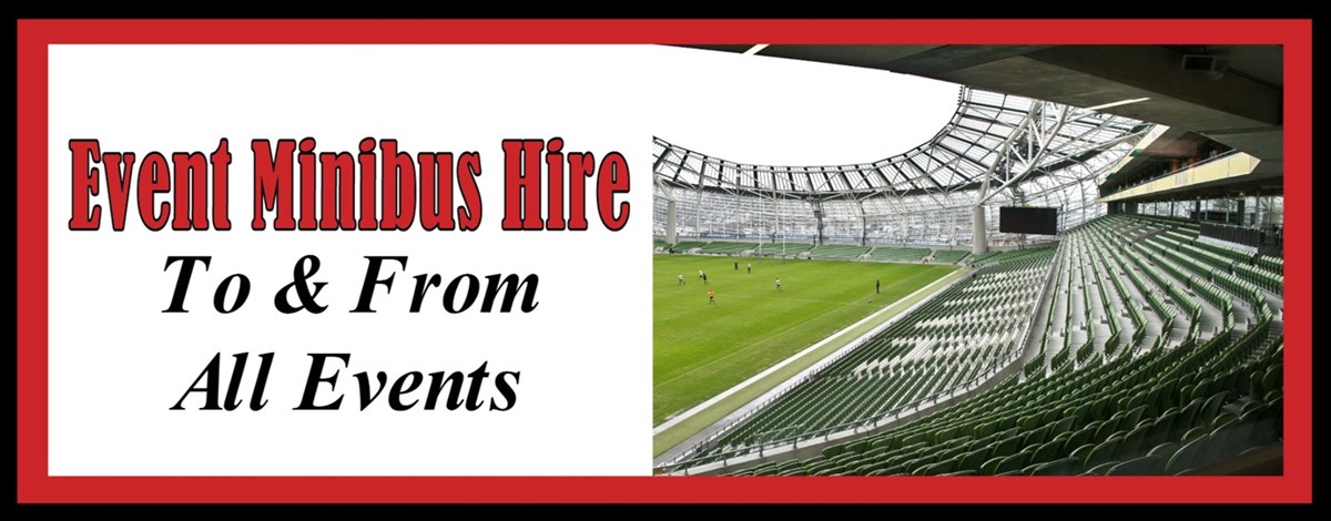 Event minibus hire to and from Tallanstown, Inniskeen, Knockbridge, and Dromiskin