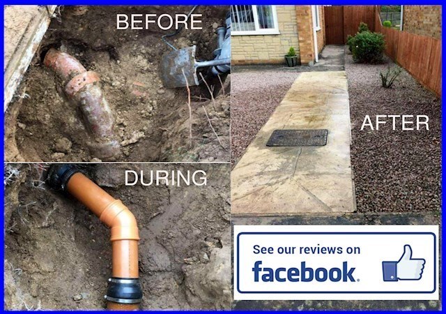 Facebook link, drain cleaners Blanchardstown