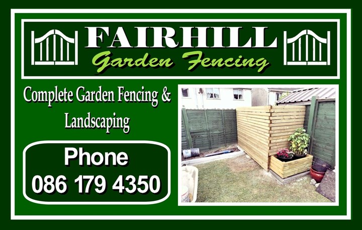 Fairhill Garden Fencing Sligo - Garden fencing and landscaping contractors in Sligo