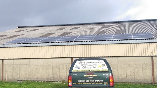 image of PV Solar panelling in Munster