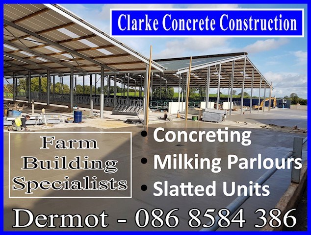 Clarke Concrete construction Header image