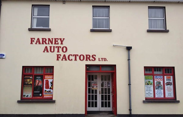 Image shows Carrickmacross Motor Factors Farney Auto Factors