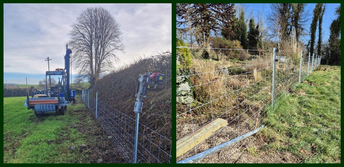 Agricultural fencing in Clare carried out by Fencing Contractors Clare - TRM Fencing Clare