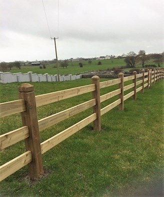 Wooden Fencing Galway - Martin O'Malley