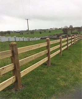 Residential fencing County Mayo