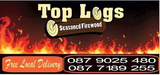 Top Logs Drogheda Header