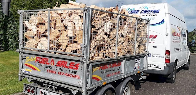 Trailer loads of firewood in Monaghan