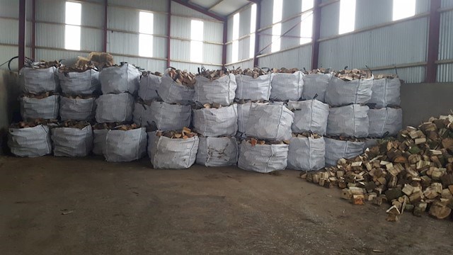 Bulk bags of firewood in Monaghan