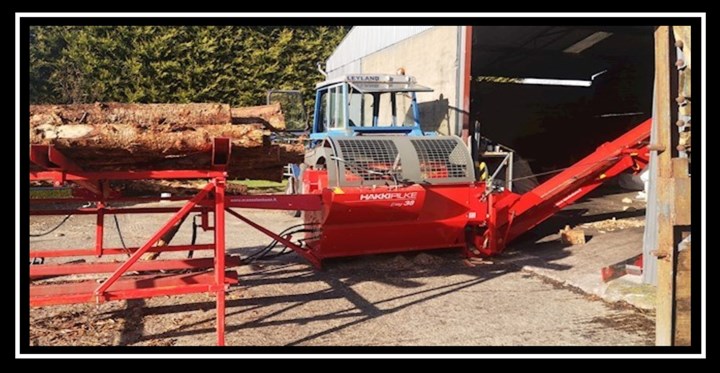 On-site firewood processing Monaghan is carried out by Solid Fuel Sales