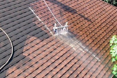 Cherry Orchard power washing -