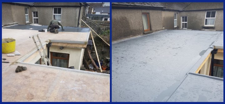 Repairing flat roofs, Skerries Rush Lusk