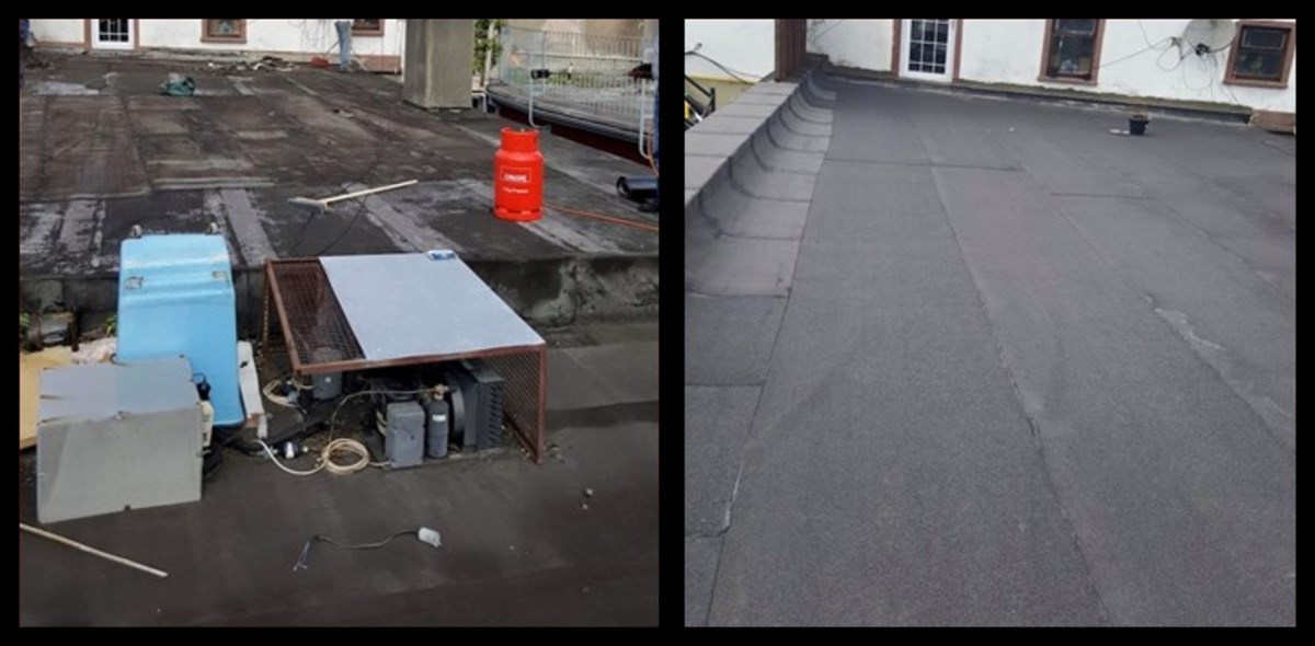 Flat roof repairs in Kilkenny - carried out by Affordable Roofing