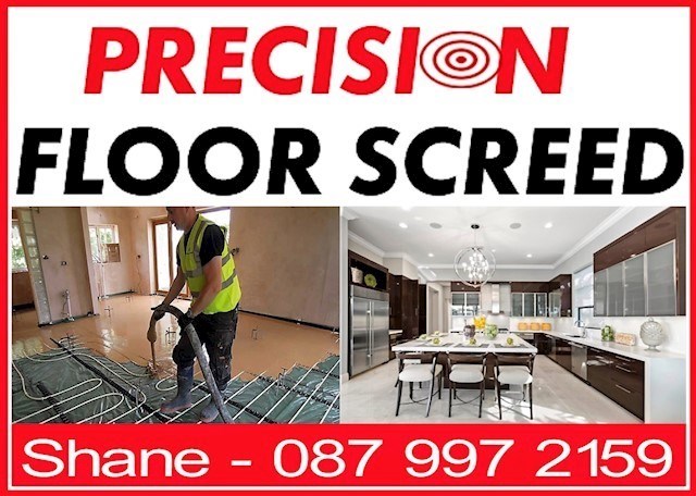 Image of Precision Floor Screed header, floor screed in Meath is supplied and installed by Precision Floor Screed