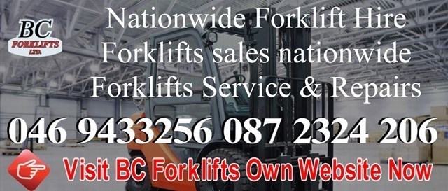 Forklift hire in Meath - BC Forklifts