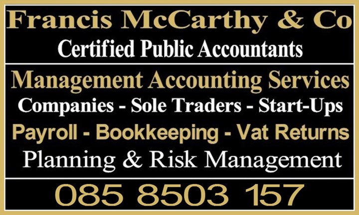 Francis McCarthy & Co are certified accountants in Duleek