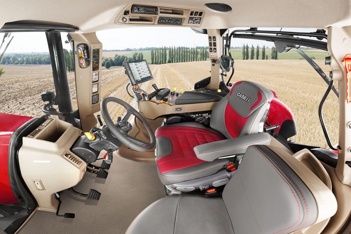 Tractor seat upholstery in Longford