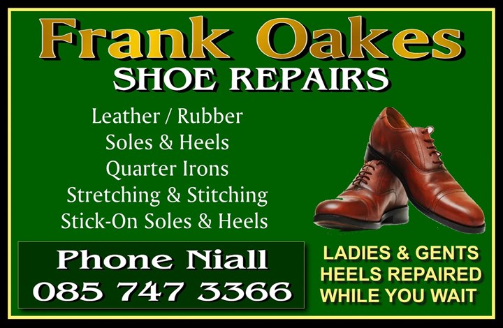 Frank Oakes Shoe Repairs Mullingar