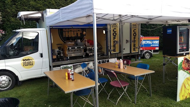 mobile coffee stalls in Louth supplied by Food Truck Catering
