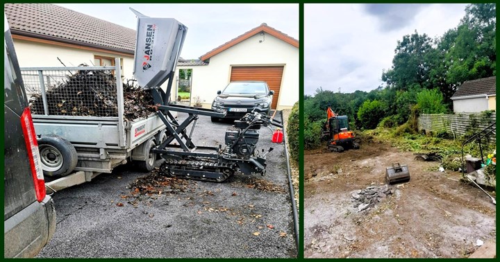 Garden clearance in Clare carried out by Paul's Property Maintenance