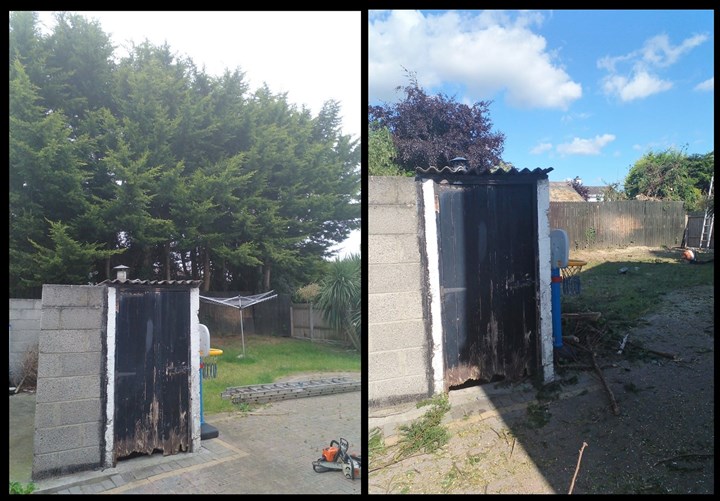 garden clearance in Carlow from Willows Landscaping