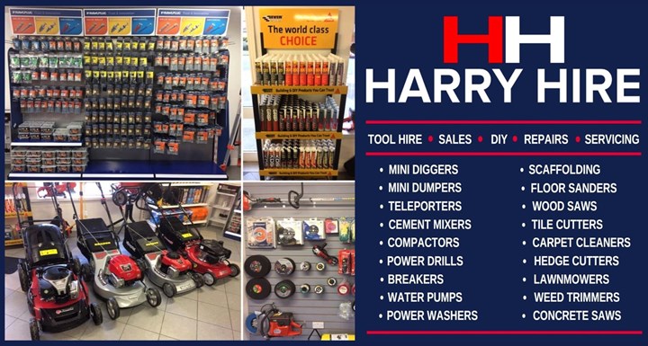 Image of garden equipment for hire in Stamullen, Laytown and Bettystown, garden equipment, tool and plant hire in Stamullen, Bettystown and Laytown is available form Harry Hire in Balbriggan