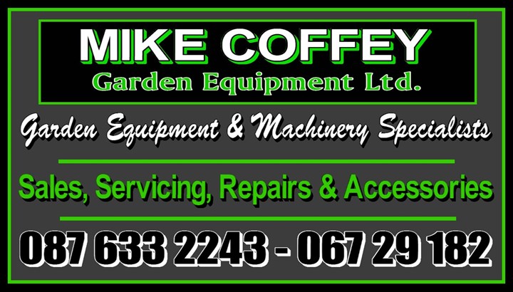 Garden Equipment Nenagh - Mike Coffey Garden Equipment Ltd 